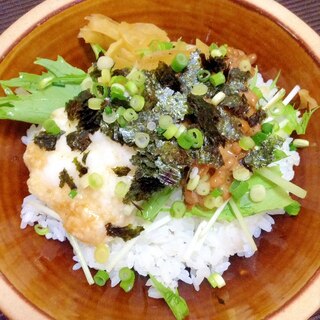 夏の疲れに！ネバネバ丼